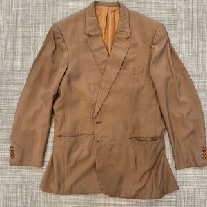 Brioni Men's vintage Brown Blazer sport coat size 44r